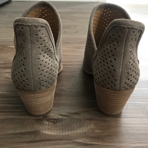 Lucky brand ankle taupe mesh booties - Picture 3 of 7